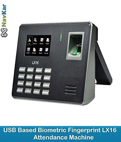 NAVKAR Biometric LX16 Time Attendance Machine