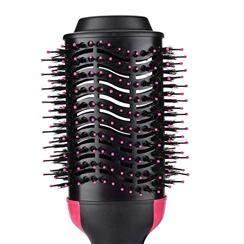 Hair Dryer Brush,Hot Air Brush, One Step Hair Dryer & Volumizer, Styler for Straightening, Curling, Salon Negative Ion Ceramic Electric Blow Dryer Rotating Straightener