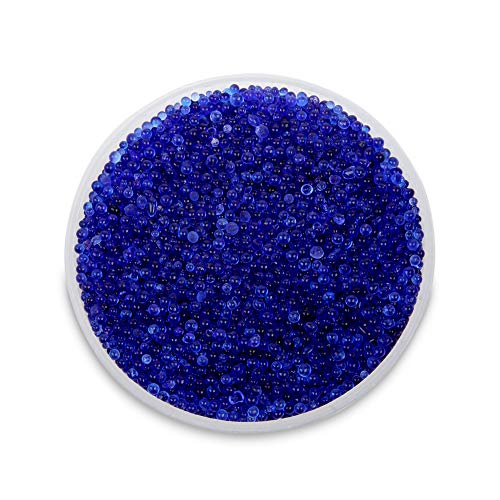 Dry & Dry Blue Indicating Silica Gel Beads - 6 LBS Reusable Desiccant For Moisture Absorption (2-4 Mm Beads)