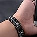 For Apple Watch Rhinestones Bands ([42mm Metal Rhinestones Bands] Black, Wrist Size 3.5