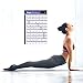 Yoga Pose Exercise Poster Laminated - Premium Instructional Beginner's Chart for Sequences & Flow - 70 Essential Poses - Sanskrit & English Names - Easy, View It & Do It! - Vol 1 20