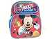 Disney Mickey Mouse M28 12" Toddler Backpack-A07646