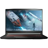 MSI GF63 Thin 15.6" Gaming Laptop, 144Hz FHD, Intel Core i5-11400H, NVIDIA GeForce RTX 3050 4GB, 16GB DDR4 Memory, 512GB NVMe SSD, Windows 11, Black, 11UC-1276US