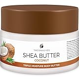 Shea Butter for Body, Stretch Marks Removal Cream: Feel Silky Smooth! Whipped Moisturizer for Dry Skin, Eczema Treatment, Pregnancy Belly Lotion with Natural & Organic Ingredients & Dead Sea Minerals