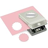 EK Tools 2-Inch Circle Paper Punch, Large, Scallop, New Package