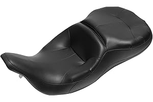 XFMT Motorcycle Driver Passenger Seat For Harley Touring Road King Road Glide Electra Glide 1997-2007