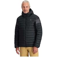 Spyder Men's Zenith Hooded Down Insulated Jacket at Amazon Men's