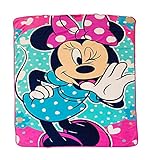 Disney Minnie Mouse Blanket Oversized  Plush Twin Full Throw