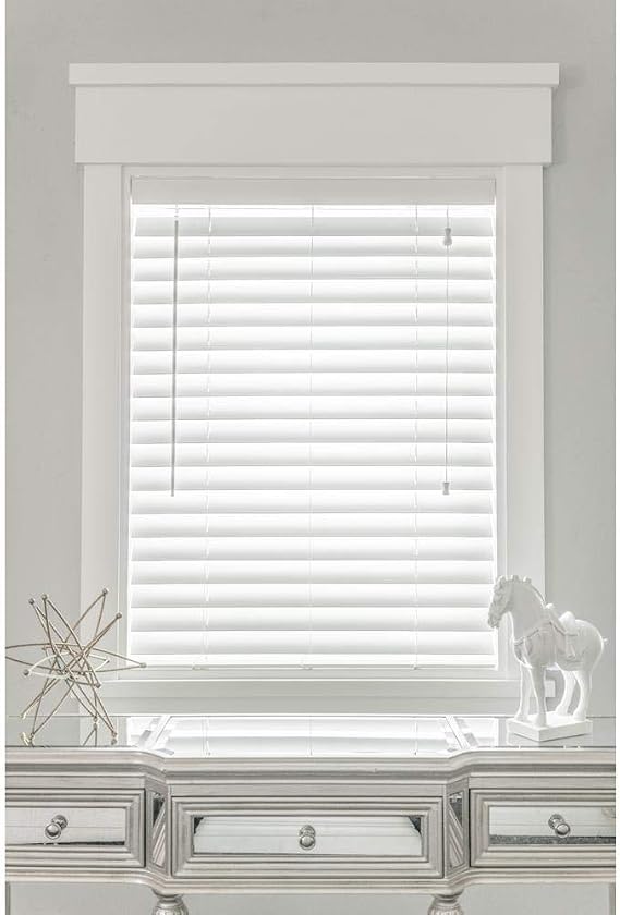 Amazon.com: Blinds Emporium 2" Inch Faux Wood Blind with Cord - 33 1/2