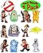Ghostbusters Ecto Minis Basic Figure Blind Bags Party Bundle - 4 Pack (Assorted)