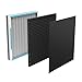 Oregon Scientific Air Purifier Replacement Filter - 3-in-1 True HEPA Filter Set Compatible with Air Purifier CF8410