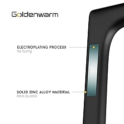 goldenwarm 10 Pack Matte Black Cabinet Pulls, 3-3/4