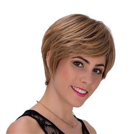Amazon Com Lquide Anwigs Short Straight Wigs For White Women