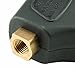 Erie Tools 5000 PSI 8 GPM Pressure Washer Gun 300°F Hot Water Grade with Trigger Lock 3/8in. QD Plug x 1/4in. NPT