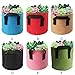 Hankyky 1/2/5 Gallon Plant Grow Bags – Heavy Duty Thichkened Non-Woven Aeration Fabric Pots with Strap Handles Thicken Succulent Plants Container Outdoor Colorful Garden Suppliesthumb 1