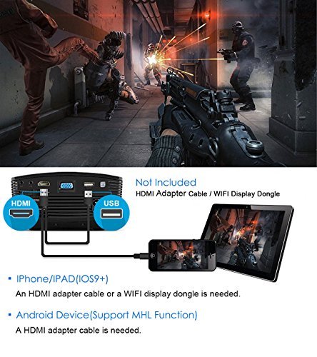 4 Vamvo+Projector+Portable+Support+Smartphone