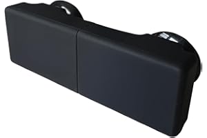 IOT SLASH All-Black Silicone Skin for SunPass Pro and SunPass Portable (Florida), UNI Pass by E-Pass, and Rectangular EZ Pass with Suction Cups. Includes Black Suction Cups.