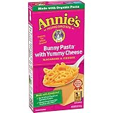 Annie's Bunny Shape Pasta & Yummy Cheese Macaroni & Cheese, 12 Boxes, 6oz (Pack of 12)