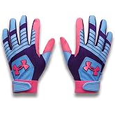 Under Armour Boys' Youth Clean Up Baseball Gloves, 452 BLUE, YLG