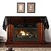 VIGLT Halloween Decorations Indoor, Black Lace Spider Web Fireplace Mantel Scarf Cover Party Decor
