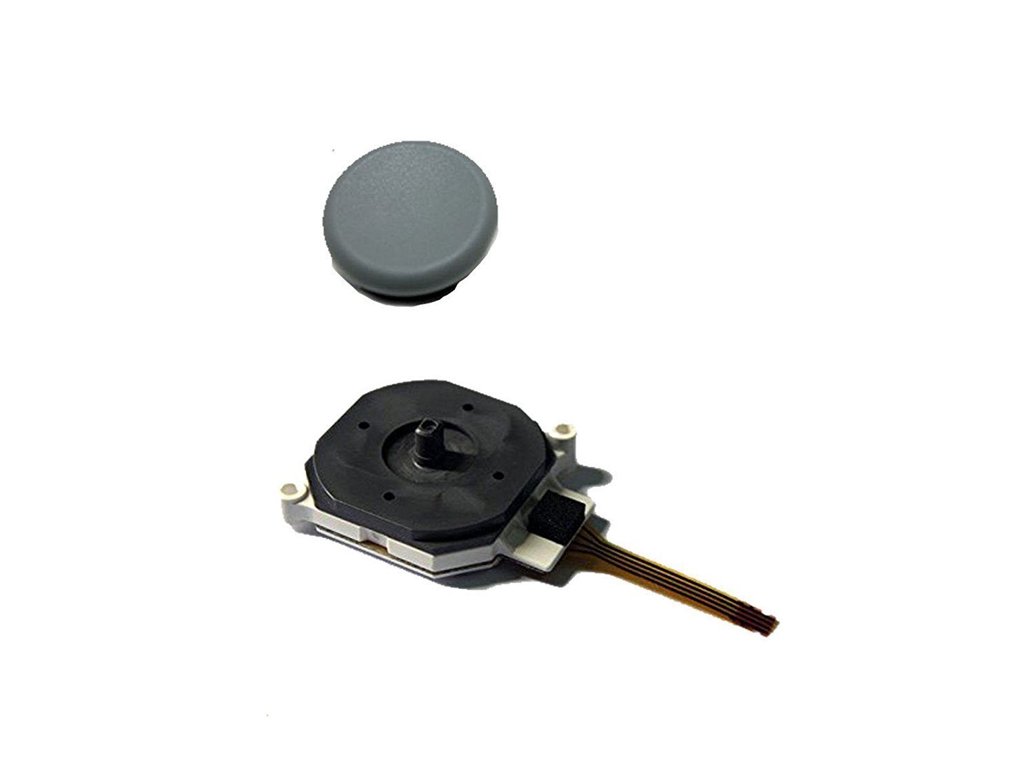 Analog Controller Joystick Plus Stick Cap for 3DS XL/LL Parts (Not Fit 3DS)