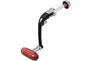 YARNOW Fishing Reel Handle Replacement for Spinning Sea Casting Rods with Dual Arm Crank Interchangeable