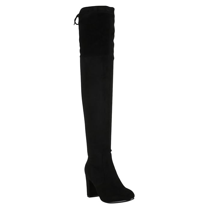Stiefelparadies Damen Stiefel Overknees Flandell