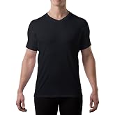 Men's Cotton Sweatproof Undershirt, Odor &amp; Sweat Blocking, V-Neck | For heavy sweat protection; blocks sweat marks, yellow stains, and odor