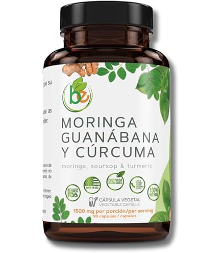 Amazon.com: Betel Natural Premium Moringa Guanabana and Curcuma 3