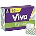 Viva Pop-Ups Paper Towel Dispenser, White, 60 Count Pack