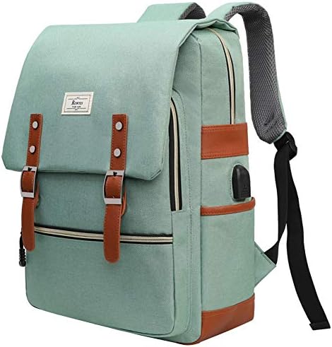 Ronyes Unisex College Bag Bookbags for Women Fits up to 15.6’’ Laptop Casual Rucksack School Backpack Daypacks (LightGreen) Ronyes Unisex College Bag Bookbags for Women Fits up to 15.6’’ Laptop Casual Rucksack School Backpack Daypacks (LightGreen)
