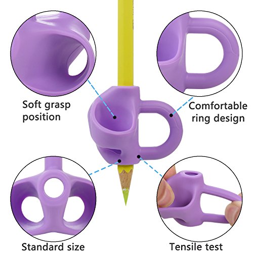 Pen Grips JuneLsy Pen Grips for Kids Handwriting Posture Correction