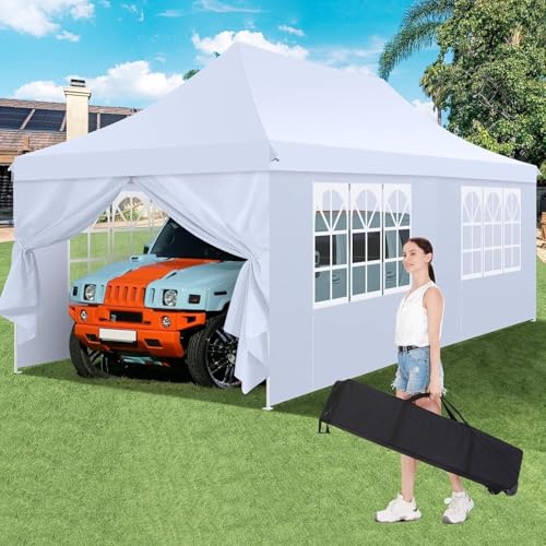 COBIZI 10x20 Pop Up Canopy Party Tent Review: Large Portable Gazebo with Sidewalls image 22