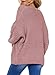 Dearlove Womens Cardigans Open Front Long Sleeve Chunky Cable Knit Sweaters Warm Cozy Winter Coats Outerwear Pink M