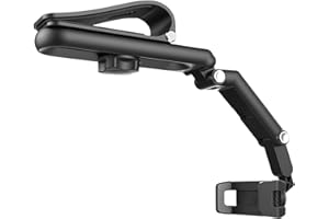 Sun Visor Phone Holder for Car - Phone Clamp Car Holder,Cell 360 Degree Adjustable, Rearview Handsfree Stand, Mount Accessori