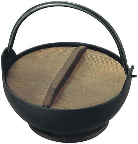 Tokiwa Iron Yamaga Hot Pot 24 cm Black Painting
