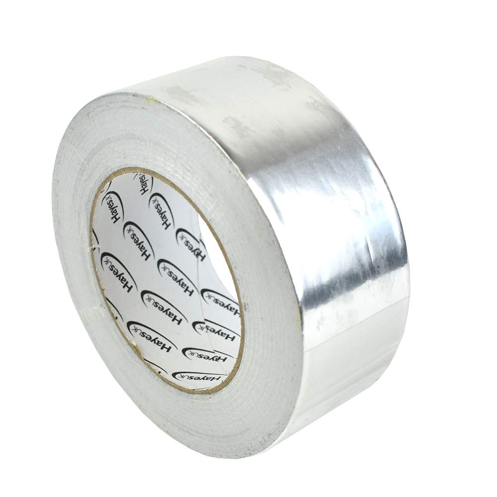 Arctic Hayes 40µm Aluminium Foil Tape Roll, 45 Metre Length x 50 mm Wide