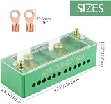 WMYCONGCONG 660V 30A Metering Junction Box 2 Inlet 12 Outlet Power Distribution view 2