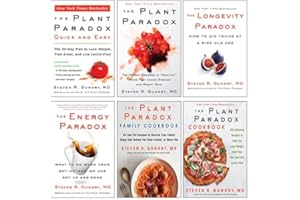 Paradox Collection 6 Books Set By Dr. Steven R Gundry MD (The Energy Paradox [Hardcover], The Longevity Paradox [Hardcover], The Plant Paradox Quick and Easy & More)
