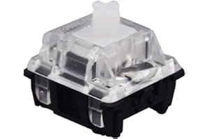Gateron ks-15 Optical Key Switches for RGB Mechanical Gaming Keyboards | Plate Mounted (Gateron Optical Clear, 90 Pcs)