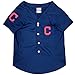 Official MLB Cleveland Baseball Team Pet Jersey for Dogs & Cats, Size X-Small - Stylish Baseball Jersey for Your Furry Fan- Show Off Team Spirit with The Perfect Fan Apparel Gear for Pet, Dog & Cat