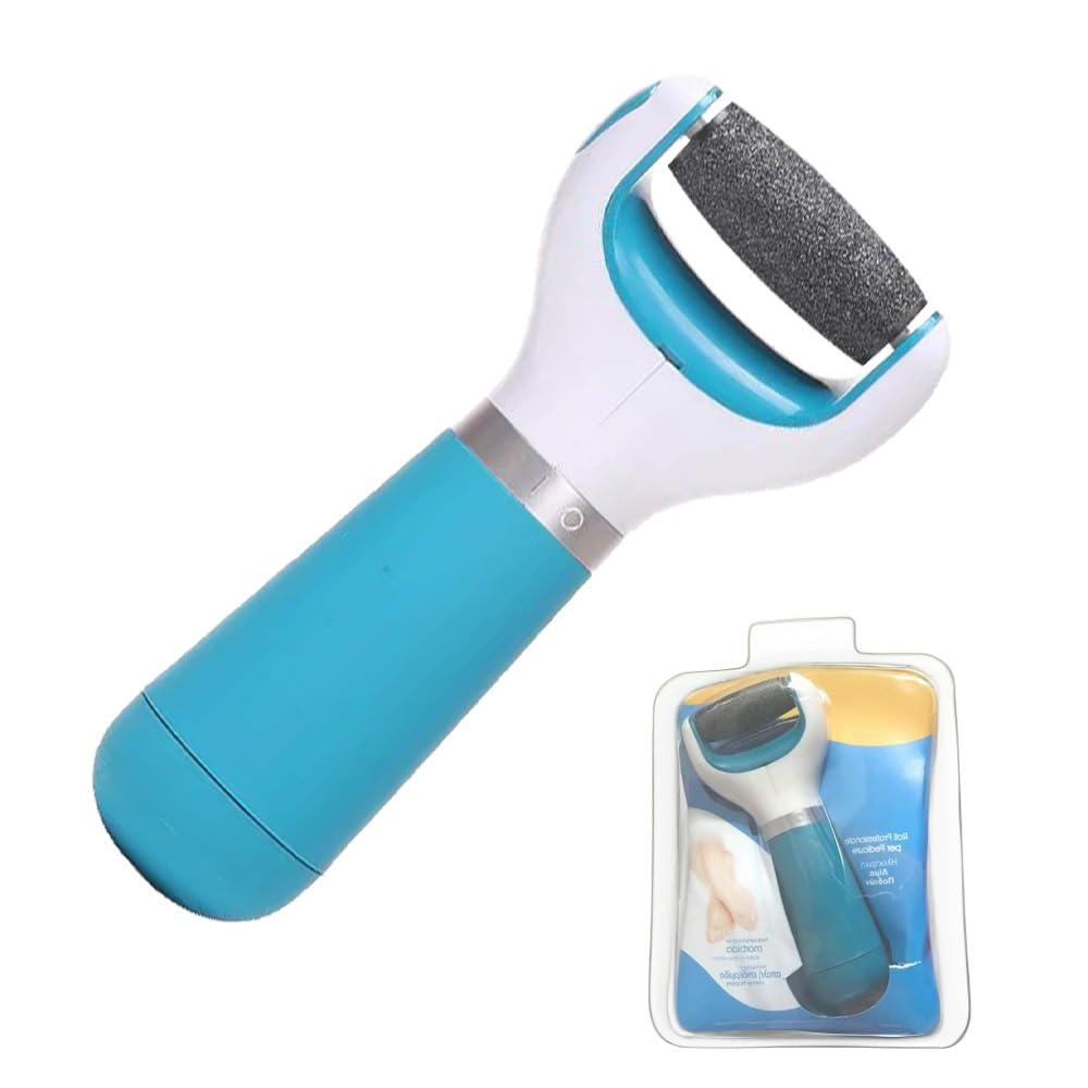 Electric Foot File Professional Hard Skin Remover Foot Care Skin Remover for Removing Cracked Heels and Dead Skin Within Minutes（Blister Package）