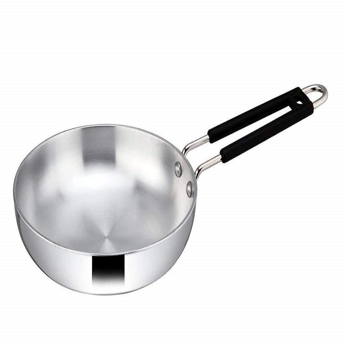 Buy MS FASHION Stainless Steel Frying Pan (Silver) Online at Low Prices