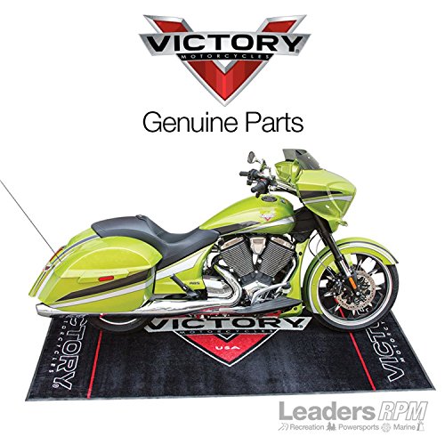 Buy Victory Motorcycles New OEM Logo Garage/Bike Mat, Black, 2863886