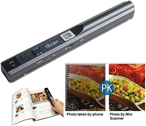 OKWOLOK Portable Quick A3 A4 A5 Photo Book Scanner scan to Pdf Jpeg£support ocr software Micro SD Card required but not included