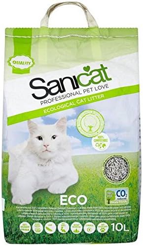 Tolsa Sanicat Eco Litter (10 Liters) (10 Liters) (Gray)