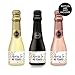 Woman's 40th Birthday Gift Idea Mini Wine or Champagne Bottle Labels, CHEERS to 40 Years! Celebrating Fortieth, 20 Count Sparkling Stickers for Party Decorations, Wife, Mom, Lady Boss, Sister, Friend
