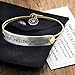 Capture Life's Moments Inspirational Message Bar Bangle Bracelet