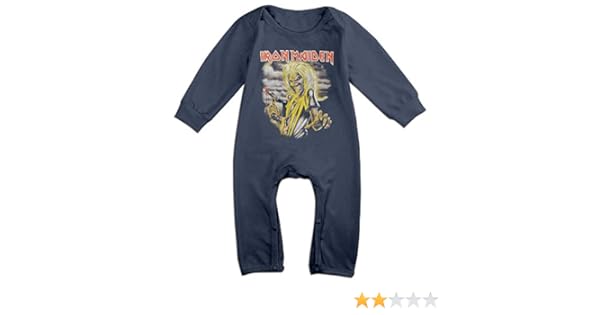 iron maiden onesie