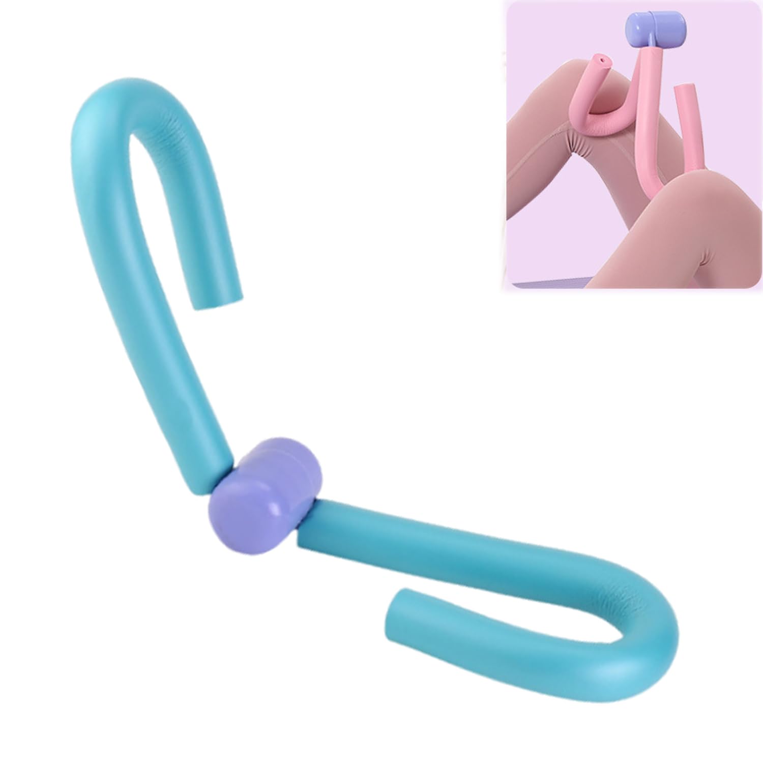 Thigh Toner Thigh Trimmer Exerciser Leg Fitness Sports Exerciser Leg Arm Shaper Thigh Butt Arm Leg Master Muscle Toner Home Gym Equipment (Green)